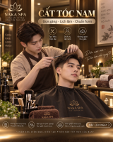 CẮT TÓC NAM CHUYÊN NGHIỆP TẠI NAKKA